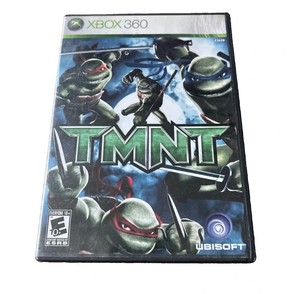 TMNT Microsoft Xbox 360, 2007 Ubisoft - Complete with Manual CIB Tested